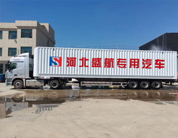 15.6 meters large compartments